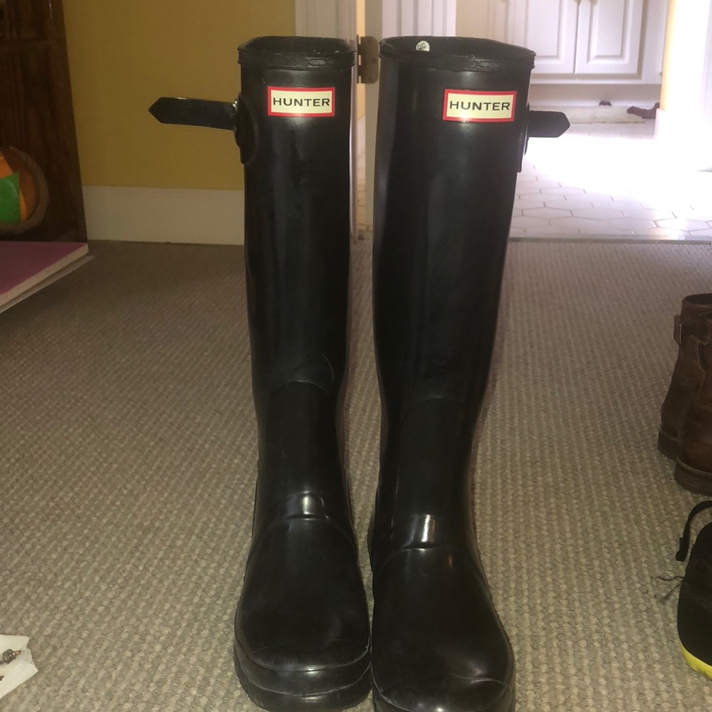 Black Hunter Boots